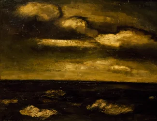 Seascape, af Constant Permeke (1886-1952). Belgien, det 20. århundrede.