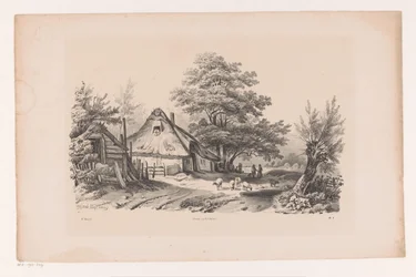 Landevej med gård The Landscape (serietitel)