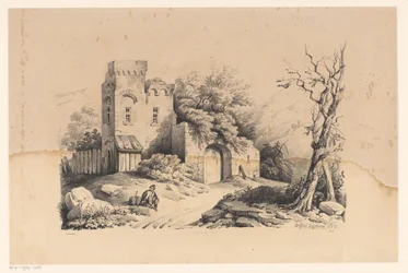 Vandrer ved ruin The Landscape (serietitel)