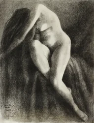 Elegant nøgenpose