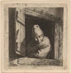 Bonden i et vindue