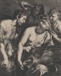 Atalanta og Meleager, 1618-84.