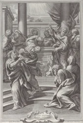 Sankt Paulus prædiker i Athen, 1679.