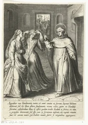 Thomas omvender sin søster The Life of Saint Thomas Aquinas (serietitel)