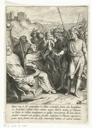 Thomas bliver kidnappet af sine brødre The Life of Saint Thomas Aquinas (serietitel)