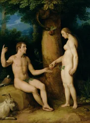 Adam og Eva, 1622