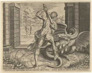 Herkules stjæler Hesperidernes gyldne æbler Labours of Hercules (serietitel)
