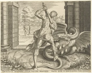 Herkules stjæler Hesperidernes gyldne æbler Labours of Hercules (serietitel)