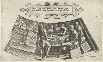 Ægteskabet mellem Jakob og Lea og fødslen af ​​deres første barn The History of Jacob (serietitel)