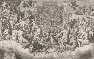 Klagesang over malerkunsten øvre halvdel, 1579.