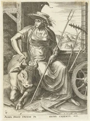 blegner Gudinder og nymfer (serietitel)