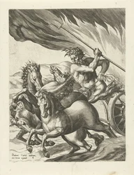 Pluto forlader Proserpina i underverdenen Historien om Pluto og Proserpina (serietitel)
