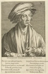 Portræt af maleren Joachim Patinier