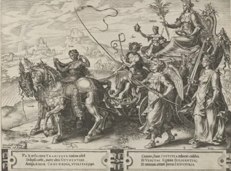 The Triumph of Peace, fra The Cycle of the Vicissitudes of Human Affairs, plade 8, 1564.