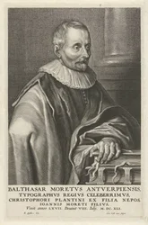 Portræt af Balthasar Moretus