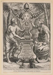 Titelside for M.C. Sarbievsky, Lyricum Bog IV