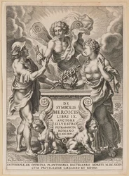 Titelside for Silvester Pietrasanta, om heltemodige symboler