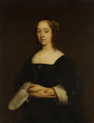 Portræt af en kvinde, 1648.