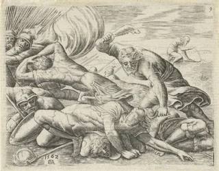 Samson besejrer filistrene med en æselkæbe History of Samson (serietitel)