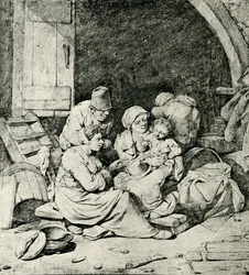 Hollandsk landmandsfamilie