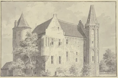 Croy Slot i landsbyen Aarle-Rixtel