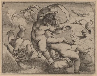 Tre Flyvende Putti