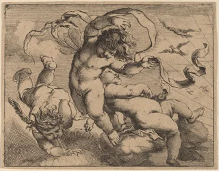 Tre Flyvende Putti
