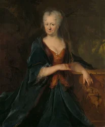 Portræt af Louise Christina Trip, Gerrit Sichtermans hustru
