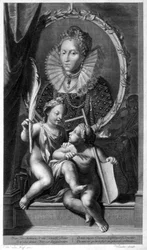 Elizabeth I, dronning af England og Irland.