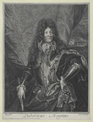 Kong Ludvig XIV af Frankrig (kobberstik)