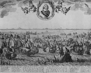 Slaget ved Scheveningen, c1653