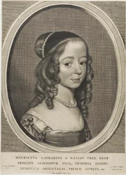 Henrietta Catharina, prinsesse af Orange Nassau, fra Ni portrætter