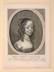 Henrietta Catharina, prinsesse af Orange Nassau, fra Ni portrætter