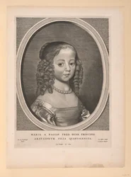 Mary, prinsesse af Orange Nassau, fra Ni portrætter