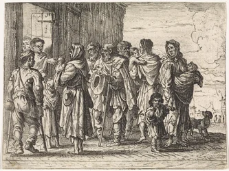 Tiggere til et kloster Genrescener (serietitel)