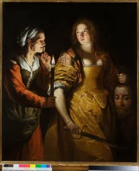 Judith med hovedet af Holofernes, begyndelsen af det 17. århundrede (olie på lærred)