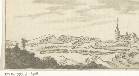 Klitlandskab med kirke