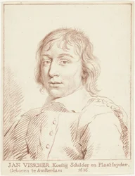 Portræt af Jan de Visscher
