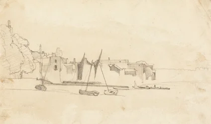 Små både i havnen