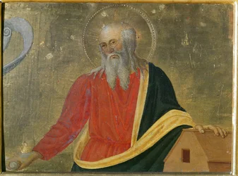 Noah Predella Panel af altertavlen.