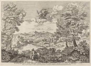Jupiter i et Landskab