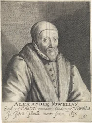 Portret af Alexander Nowell