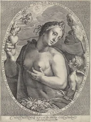 Venus og Amor Venus Matrimonij og Calidj Amoris Conciliatrix (titel på objekt) Diana, Venus en Aurora (serietitel)