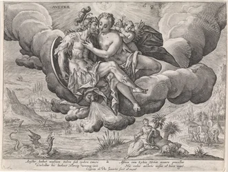 sydenvind Avster (titel på objekt) De fire vinde (serietitel)
