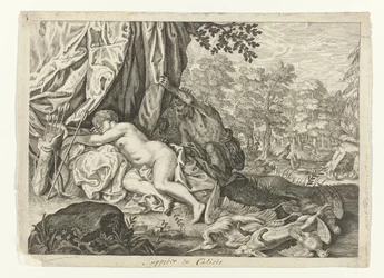 Jupiter og Callisto Metamorfosen van Ovidius (serietitel)