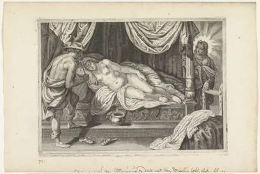 Apollo og Mercury besøger Chione Metamorfosen van Ovidius (serietitel)