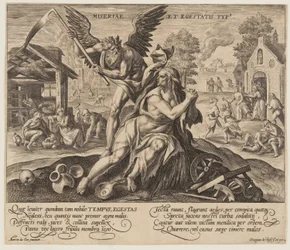 Miseriae est Egestatis Typus, fra Tid med dyder og laster