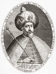 Mehmed III. Sultan, Osmannerriget. Portræt.