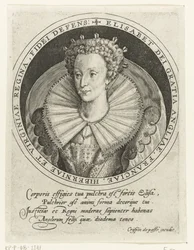 Portræt af dronning Elizabeth I af England
