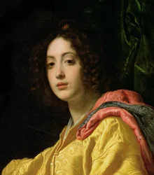 Judith og Holofernes, 1599 olie på lærred, detalje af 79578